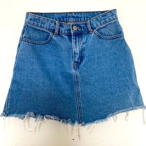 Blue Jean Skirt